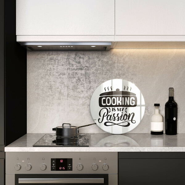 Tábua de corte Cozinhar é minha paixão