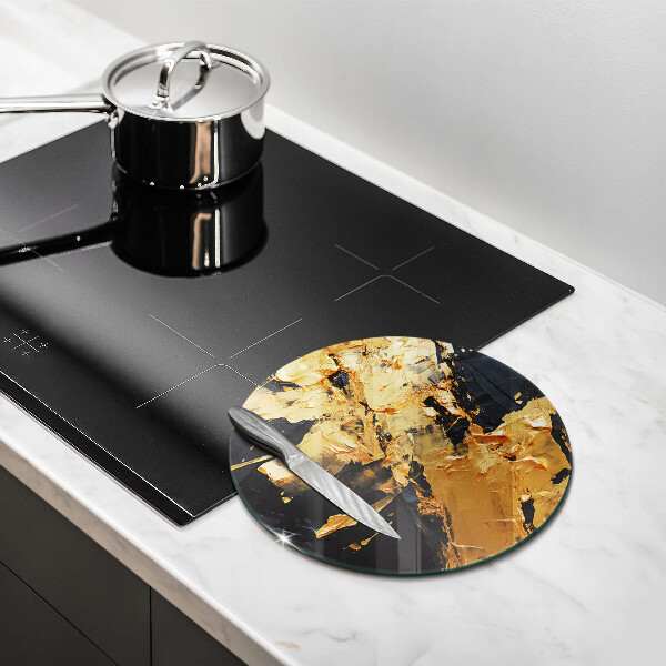 Tábua para cozinha Textura de tinta elegante