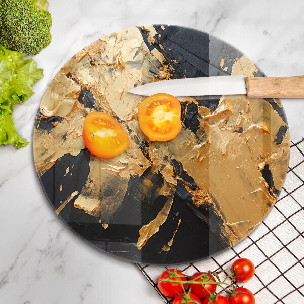 Tábua para cozinha Textura de tinta elegante