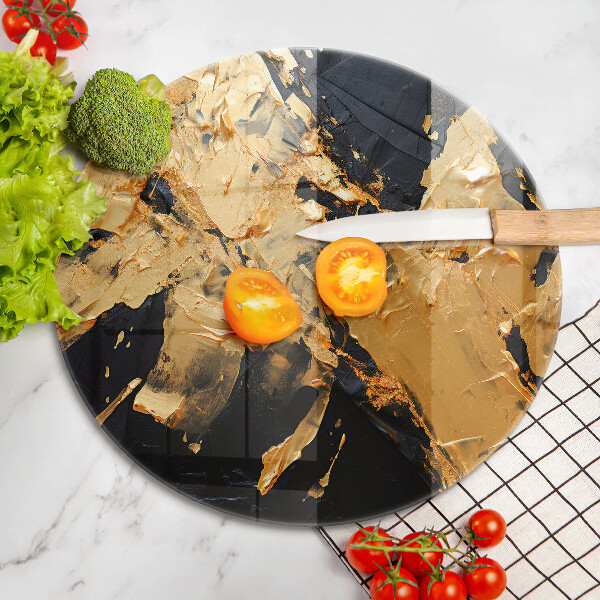 Tábua para cozinha Textura de tinta elegante