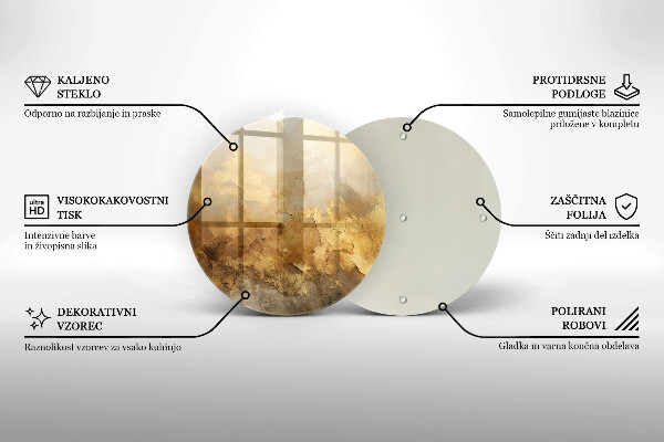 Tábua corte Textura rica