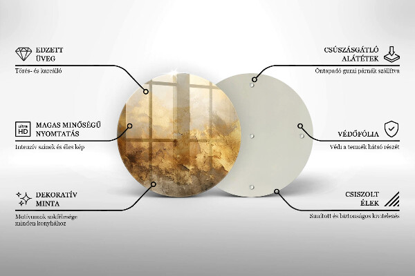 Tábua corte Textura rica