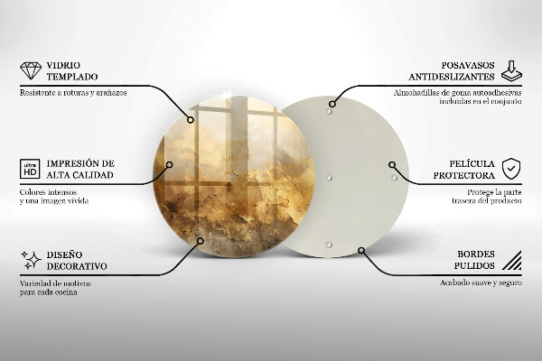 Tábua corte Textura rica