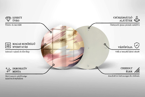 Tábua para corte Manchas pastel