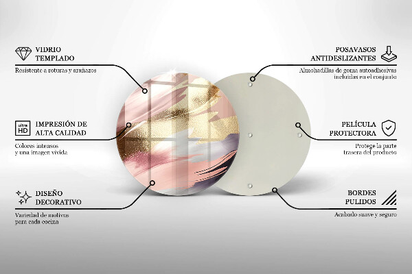 Tábua para corte Manchas pastel