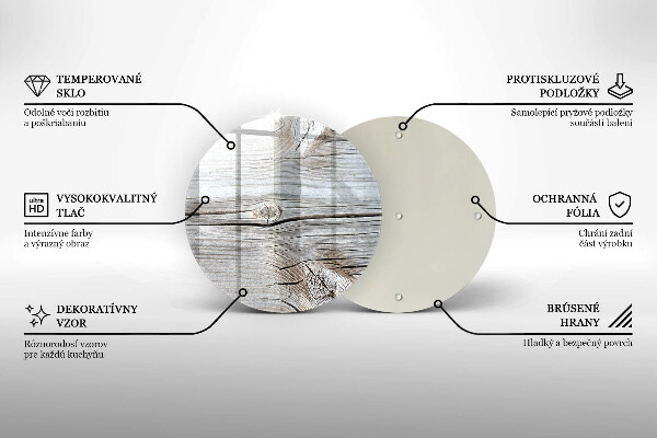 Tábua de cortar alimentos Estrutura de madeira leve