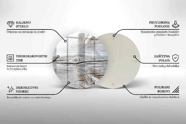 Tábua de cortar alimentos Estrutura de madeira leve