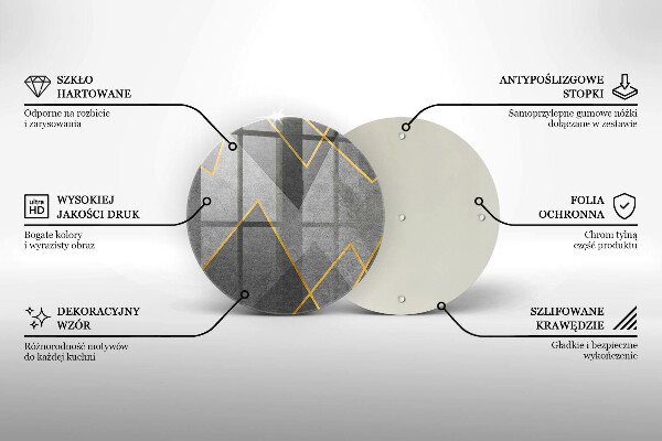 Tábua de corte Formas nítidas