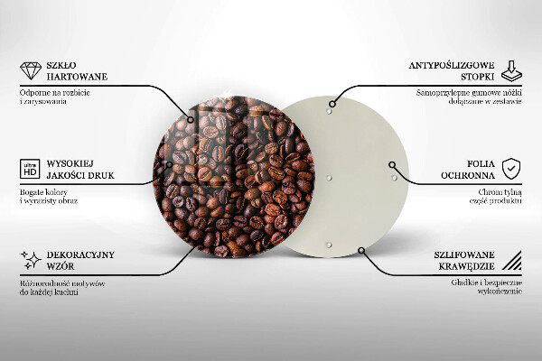 Tábua de cortar Grãos de café