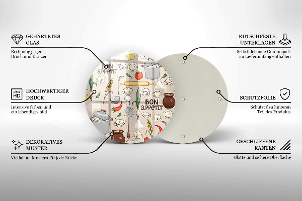 Tábua de cortar Ilustração de cozinha