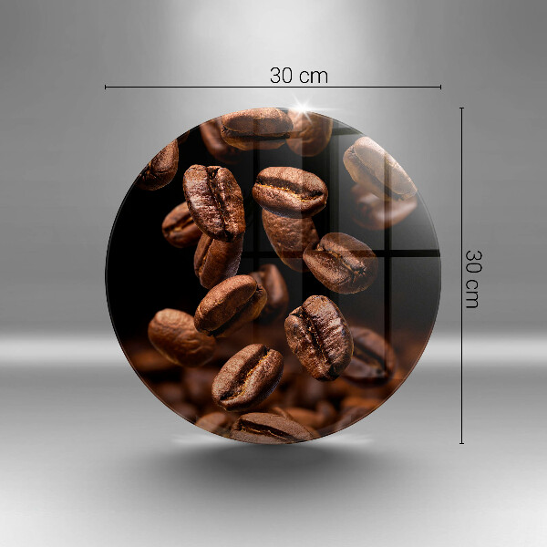 Tábua para cozinha Grãos de café marrons