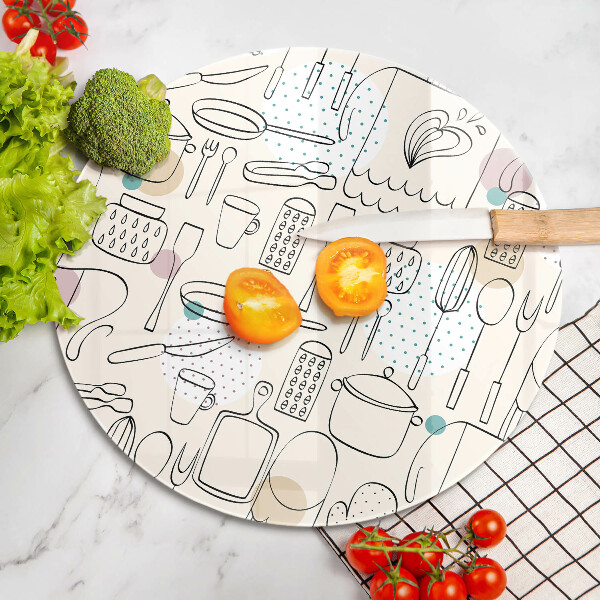 Tábua para corte Acessórios de cozinha
