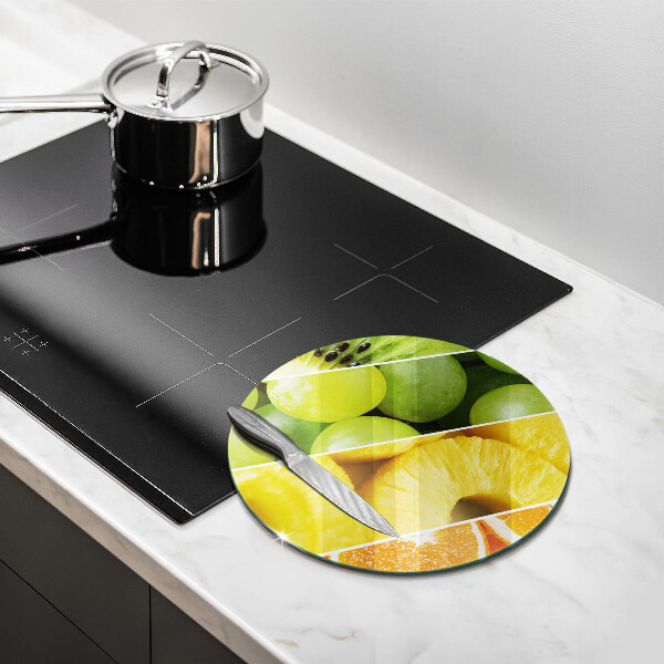 Tábua de corte Frutas coloridas