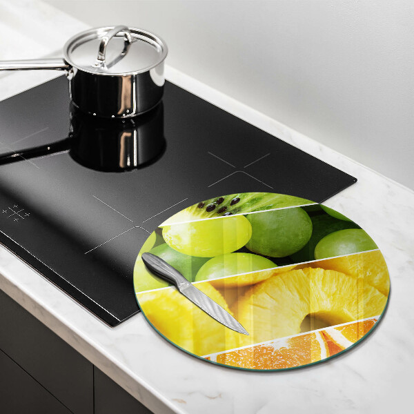 Tábua de corte Frutas coloridas