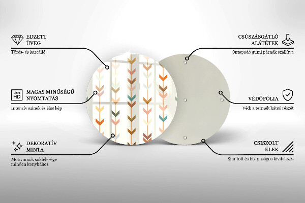 Tábua cozinha Elementos geométricos