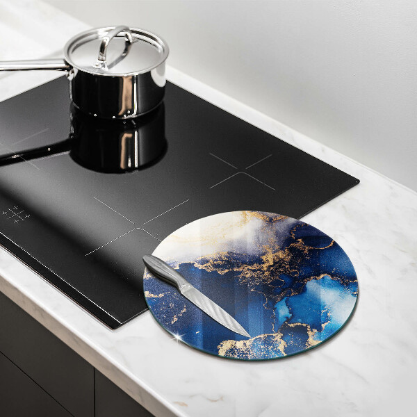 Tábua corte Fundo elegante e dourado