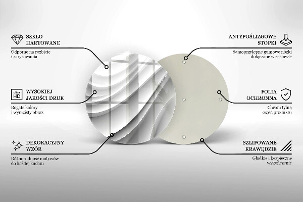 Tábua para corte Linhas geométricas