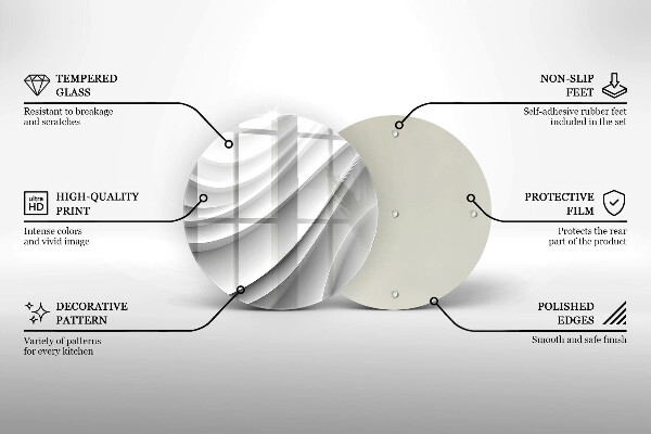 Tábua para corte Linhas geométricas