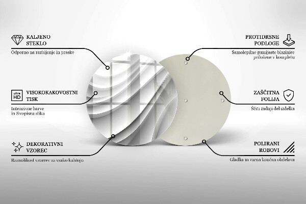 Tábua para corte Linhas geométricas