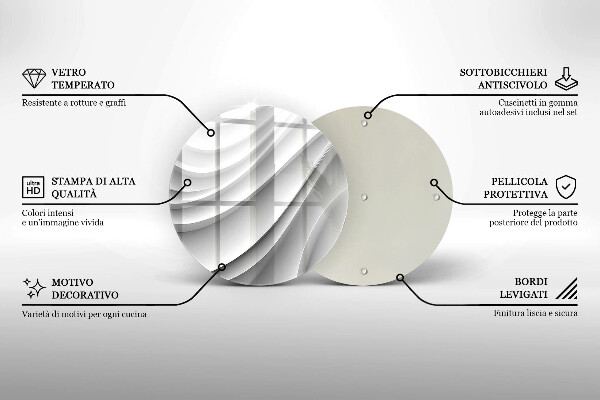 Tábua para corte Linhas geométricas