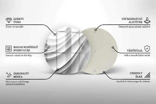 Tábua para corte Linhas geométricas