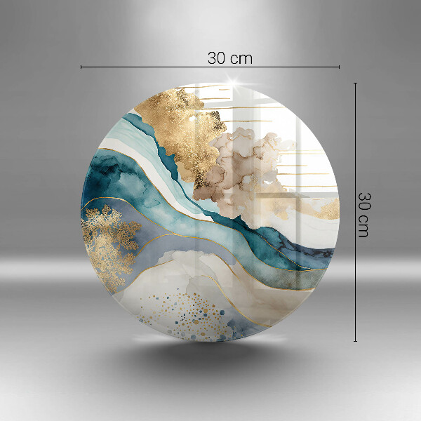 Tábua de cortar alimentos Mármore colorido