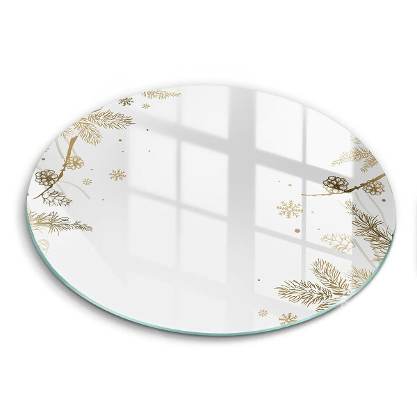 Tábua para corte Decorações de inverno