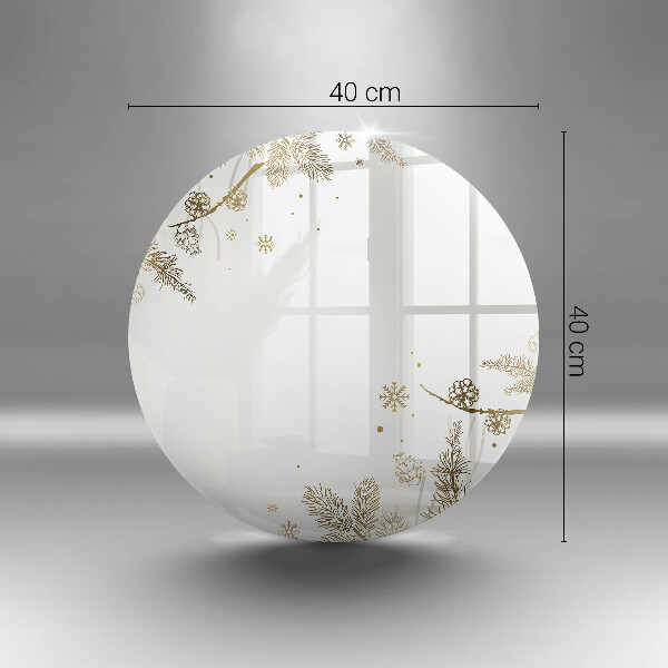 Tábua para corte Decorações de inverno