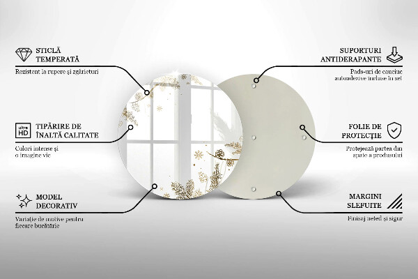 Tábua para corte Decorações de inverno