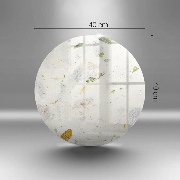 Tábua de vidro Folhas caindo