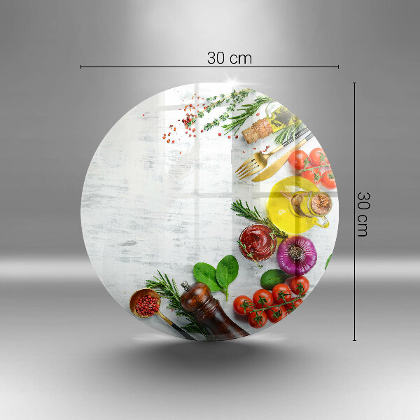 Tábua de cortar alimentos Vegetais e especiarias