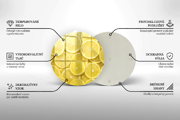 Tábua para corte Fruta limão