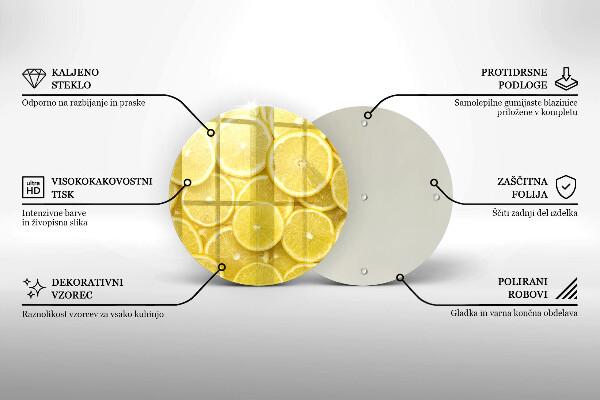 Tábua para corte Fruta limão