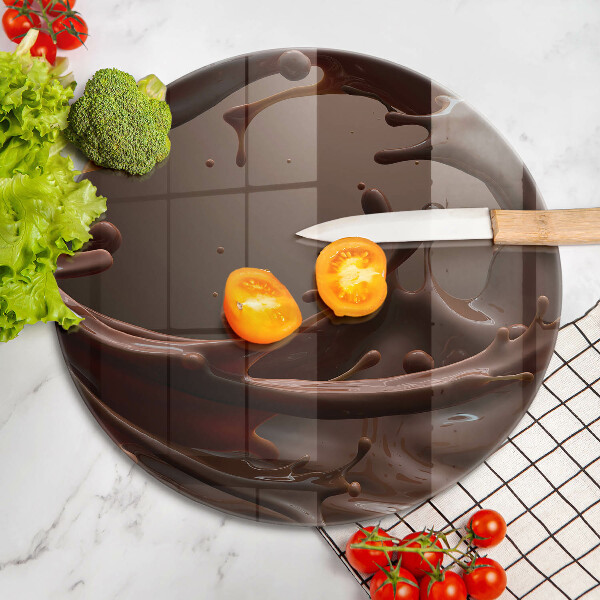 Tábua para cozinha Chocolate líquido