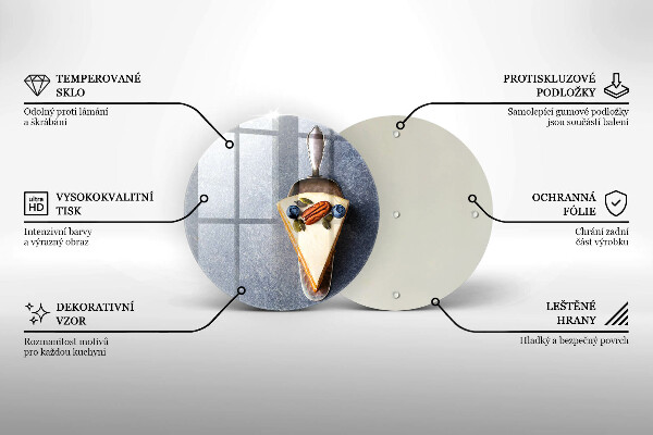 Tábua corte Um pedaço de bolo