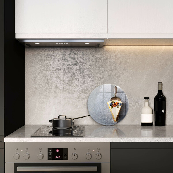 Tábua corte Um pedaço de bolo