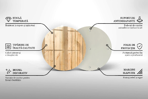 Tábua de corte Tábuas de madeira delicadas