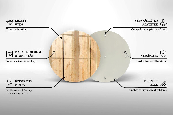 Tábua de corte Tábuas de madeira delicadas