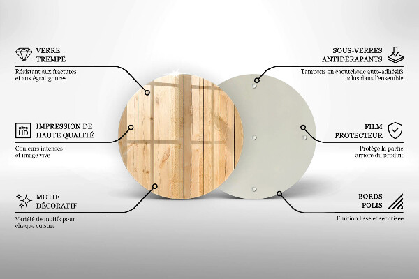 Tábua de corte Tábuas de madeira delicadas