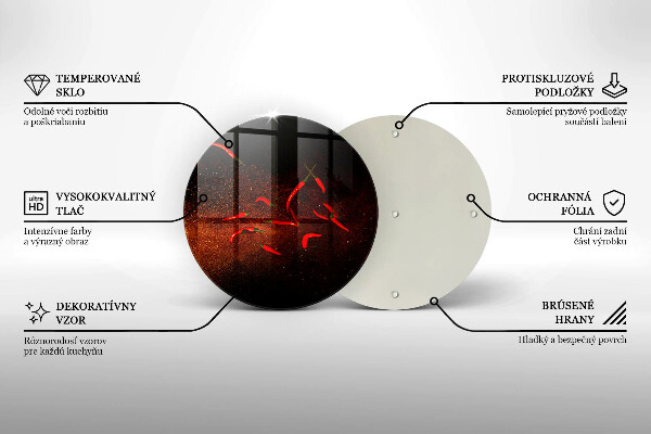 Tábua de cortar Pimentas picantes