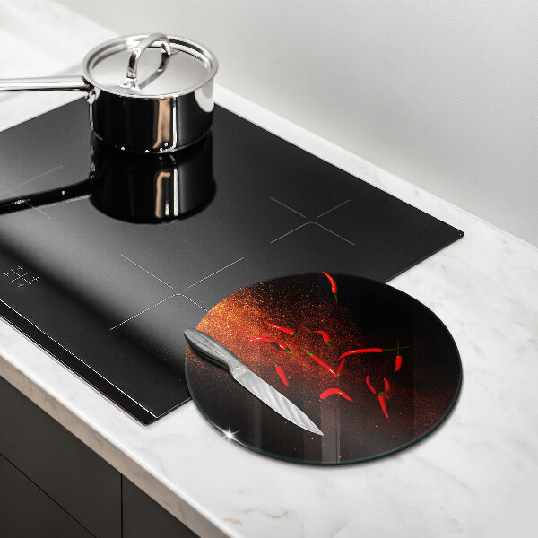 Tábua de cortar Pimentas picantes