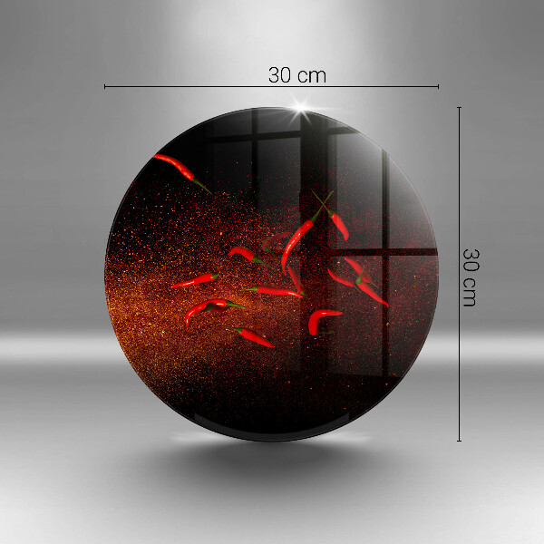 Tábua de cortar Pimentas picantes