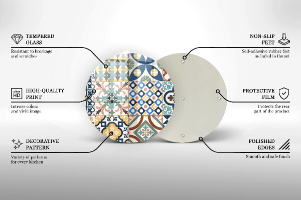 Tábua corte Azulejos decorativos