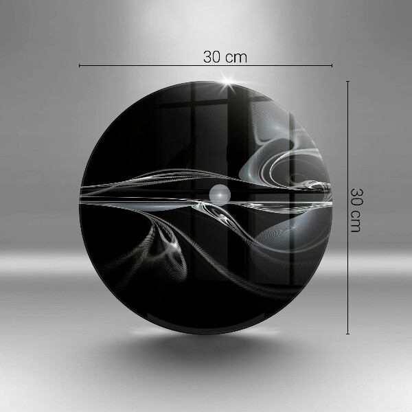 Tábua de cortar de vidro Abstração moderna