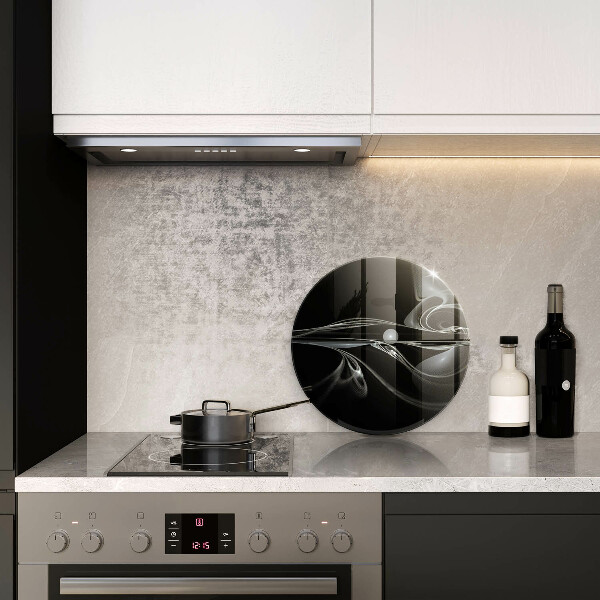 Tábua de cortar de vidro Abstração moderna