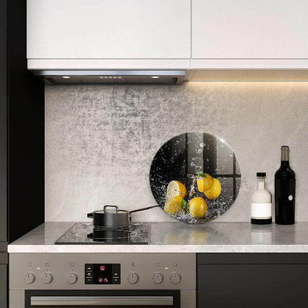 Tábua de cortar alimentos Fruta limão suculenta