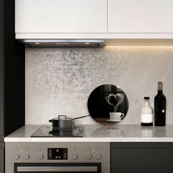 Tábua de corte Coração de xícara de café