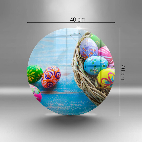 Tábua de cortar alimentos ovos de páscoa