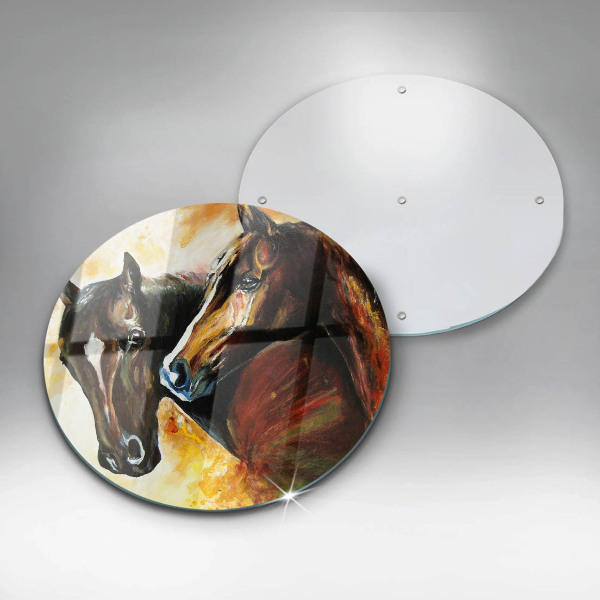 Tábua para cozinha Animais cavalos