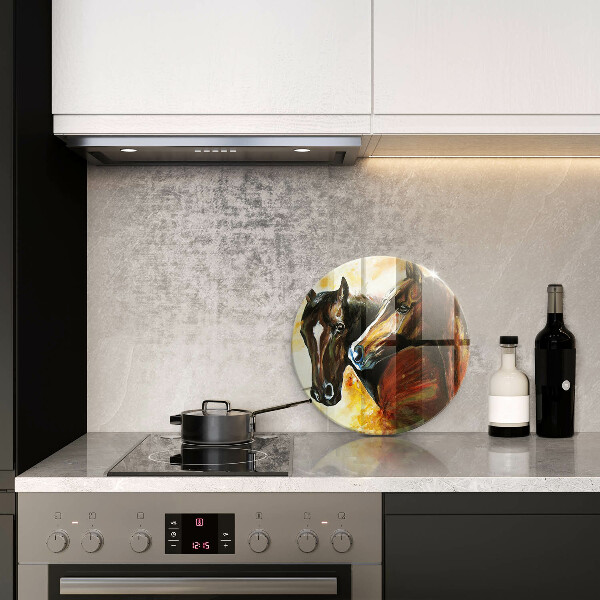 Tábua para cozinha Animais cavalos